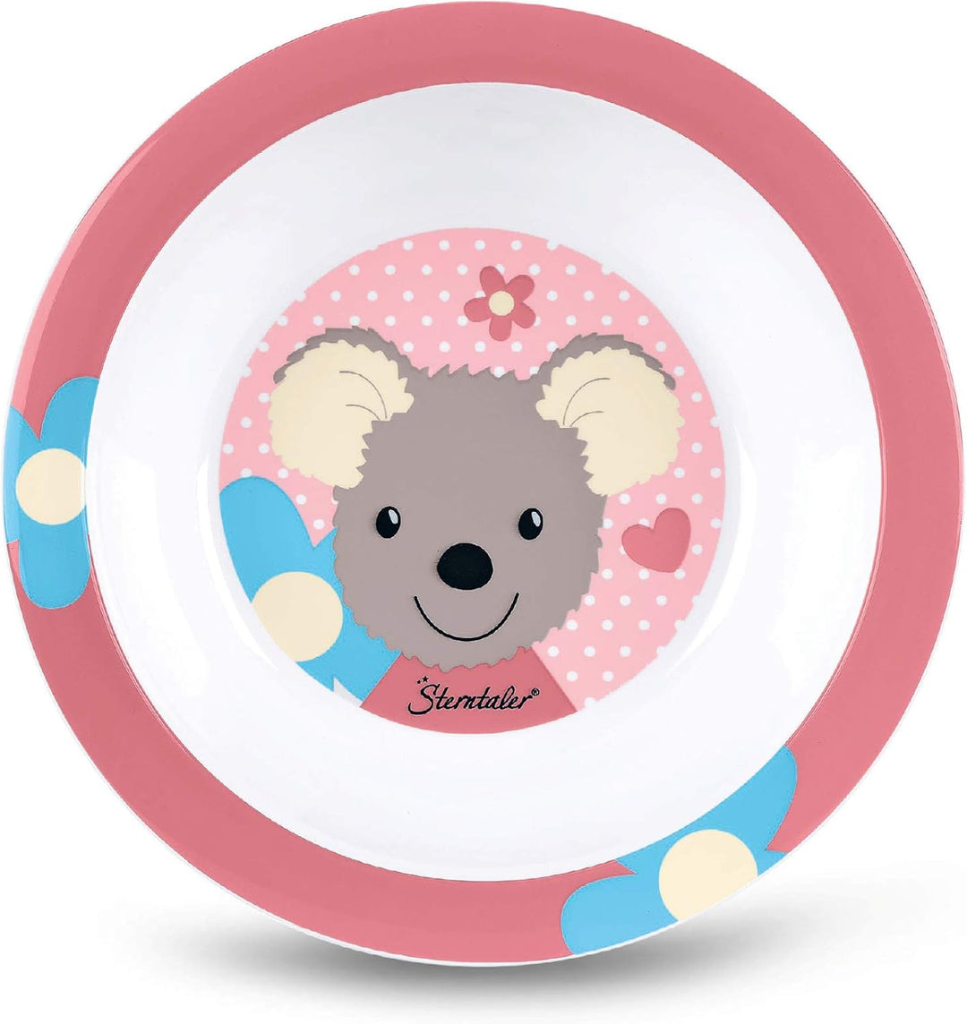 Sterntaler Geschirr-Set Mabel, Teller, Schale, Tasse, Löffel, Gabel, Alter: Für Babys ab 6 Monaten,