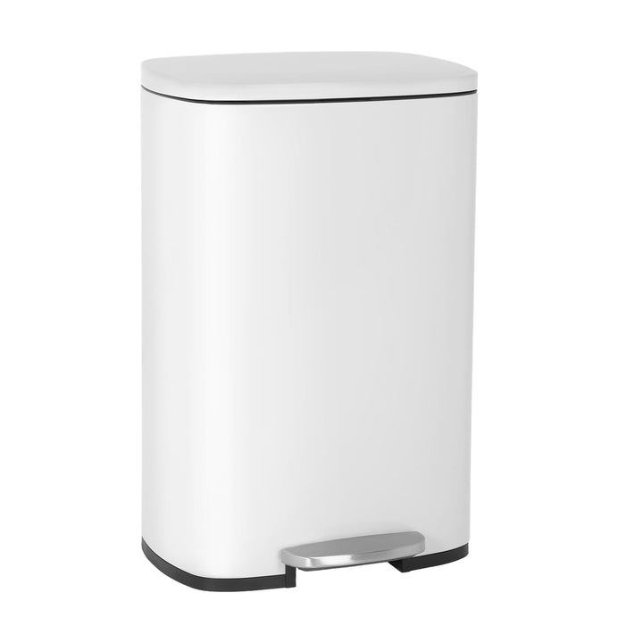 BestOffice 50 L Mülleimer Küche Mülleimer mit Deckel für Büro Schlafzimmer Badezimmer Schritt Müllei