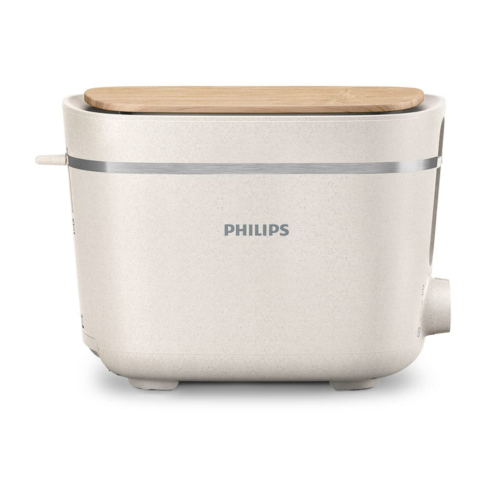 Philips HD2640/10 Conscious Collection Toaster, biologischer, 100% recycelter Kunststoff, 8 Bräunung
