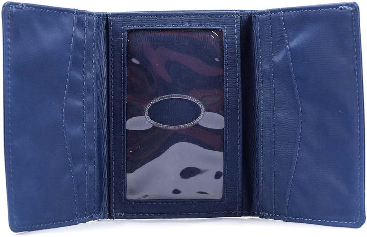 Big Skinny Herren Tri-Fold Slim Wallet für bis zu 25 Karten Navy, Navy