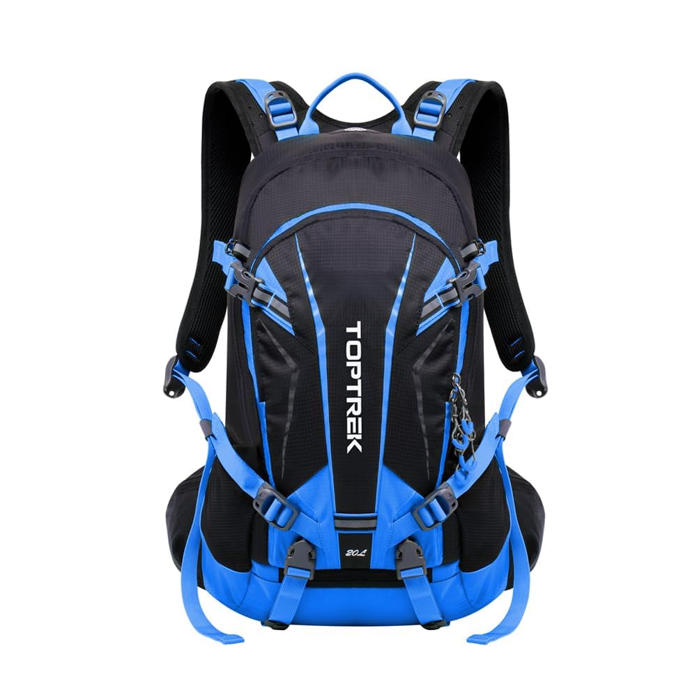 toptrek Fahrradrucksack Wasserdicht 20L,Ultraleicht Rucksack für Damen &amp; Herren,Fahrrad Rucksack mit