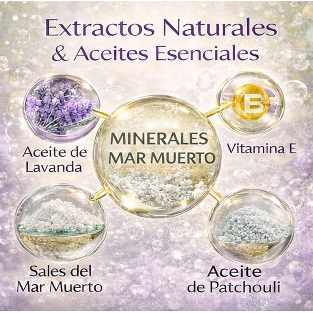 Health & Beauty Totes Meer Mineralien Aromatische Anti Aging Körper Peeling Lavandel - 350ml