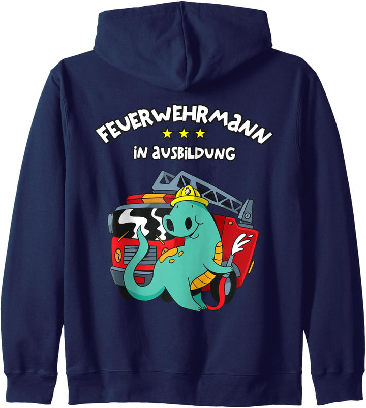 Feuerwehrmann in Ausbildung Feuerwehr Kind Jugend Feuerwehr Kapuzenjacke