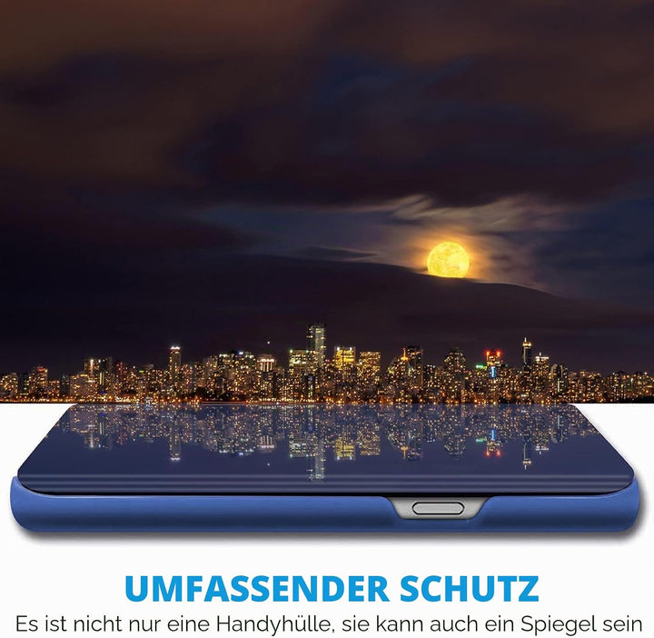 für Samsung S26 Ultra Hülle Clear View Spiegel Handyhülle für Samsung Galaxy S26 Ultra Flip Case Han