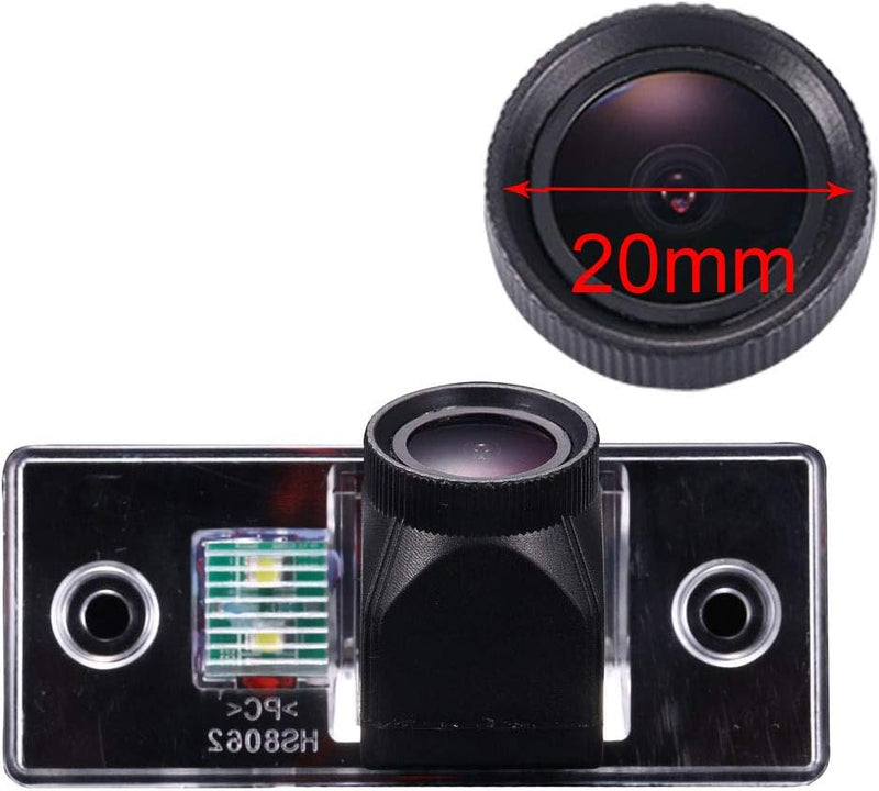 20mm HD Lens Auto Rückfahrkamera Kennzeichenbeleuchtung Kamera für Porsche Cayenne VW Touareg Tiguan