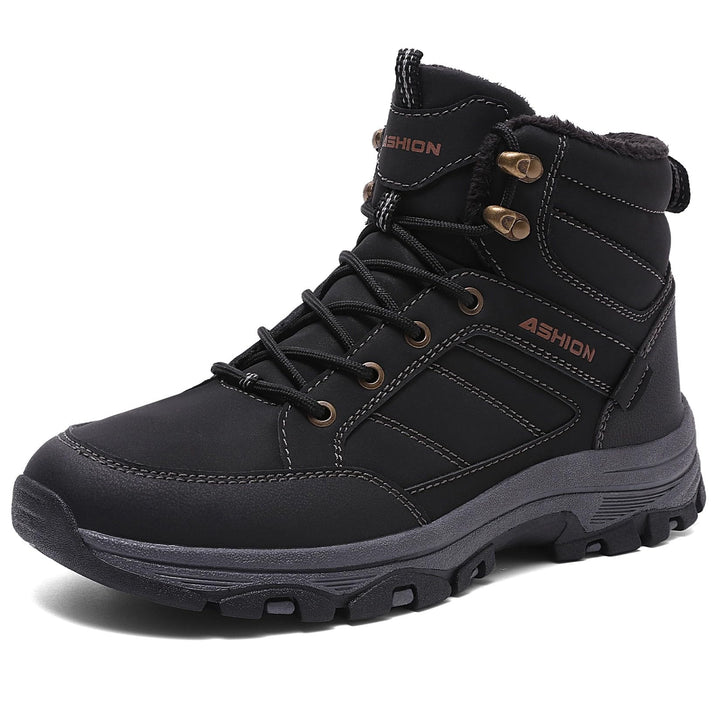 Littleplum Wanderschuhe Herren Trekkingschuhe Leicht Outdoorschuhe Wanderstiefel Herren Stiefel Wint
