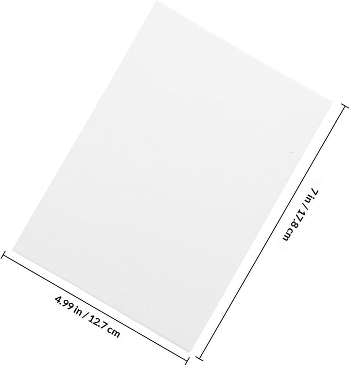 MAGICLULU 6 Stück Leinwandmalplatten und Baumwolle Tragbar und Verformungsfest für Öl Acryl und Aqua