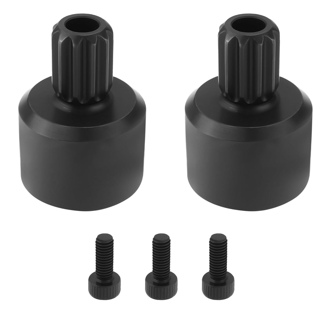 2 Stück Hochleistungs-Antriebsbecher aus Stahl Differential-Antriebsbecher Kompatibel mit TRX X-MAXX
