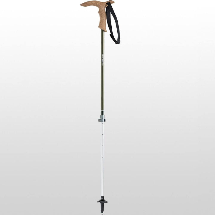 Komperdell Walker Powerlock Länge: verstellbar von 85-100cm Farbe: Khaki/Silber