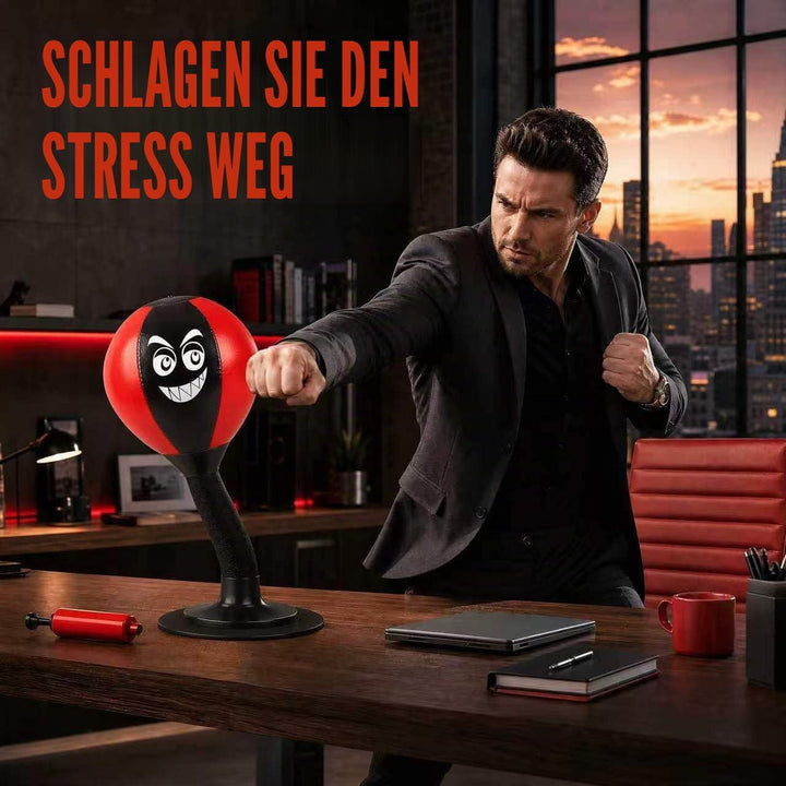 Punchingball Tisch, Freistehender Desktop-Boxsack Mit Saugnapf, Rage Bag Desktop Punching Bag Mini B