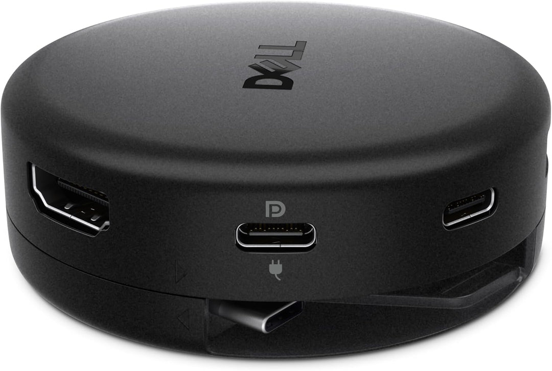 Dell DA326・Kabelgebunden・USB 3.2 Gen 1 (3.1 Gen 1) Type-C・100 W・2500 Mbit/s・Schwarz・1,25 Gbit/ (DA32
