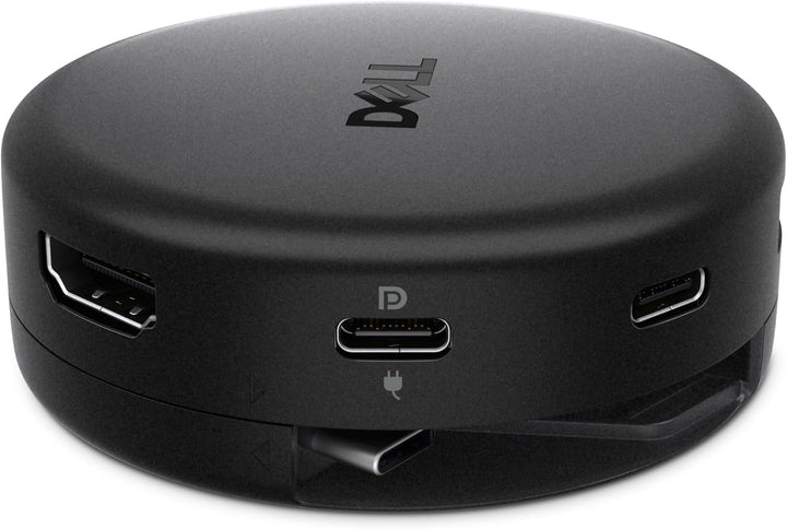 Dell DA326・Kabelgebunden・USB 3.2 Gen 1 (3.1 Gen 1) Type-C・100 W・2500 Mbit/s・Schwarz・1,25 Gbit/ (DA32