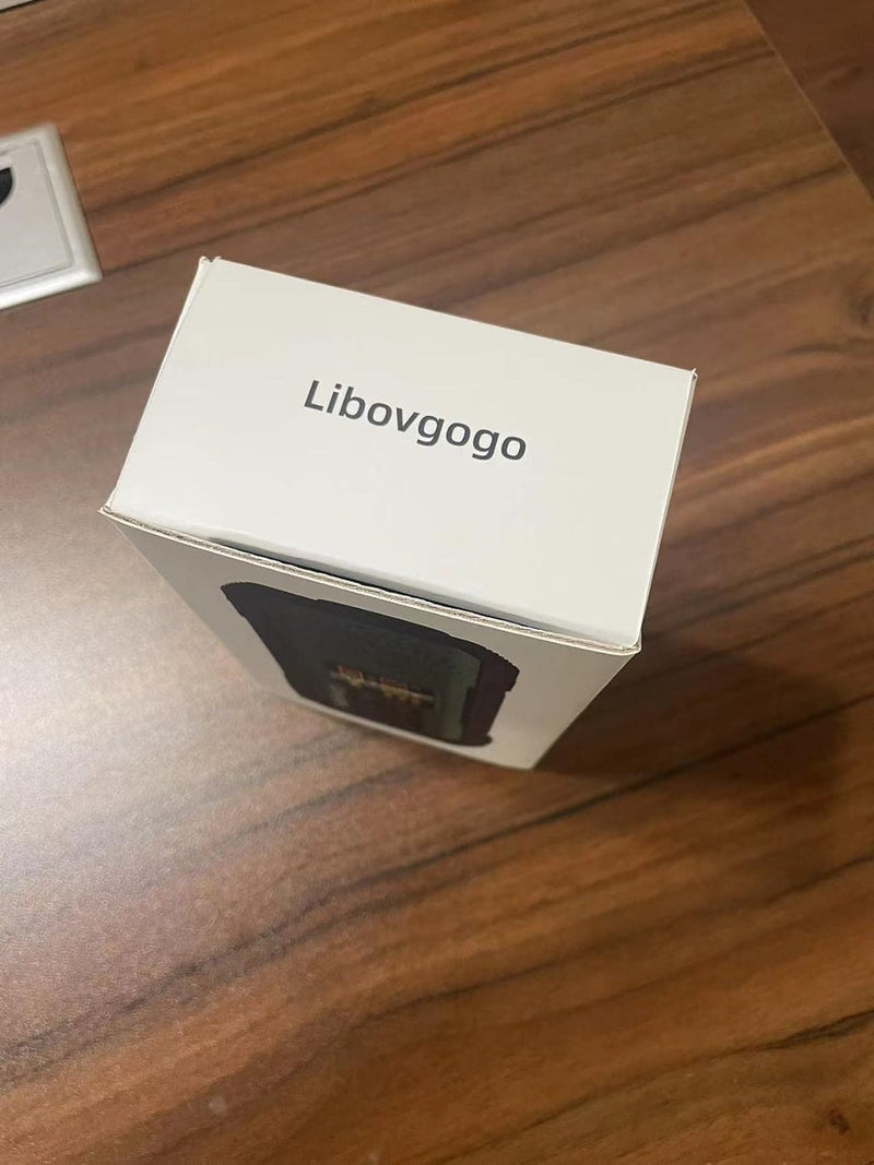 Libovgogo DF-589 Kleines Notfallradio mit Handkurbel, wasserdichter Bluetooth-Lautsprecher, tragbare
