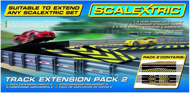 Scalextric 500008511 Extension Pack 2-Leap & Chicane-Massstab 1:32 Funktions- und Standmodellbau Zub