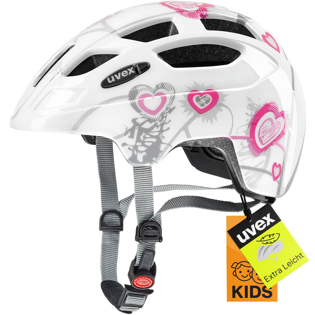 uvex finale junior - leichter Fahrradhelm für Kinder - individuelle Grössenanpassung - erweiterbar m