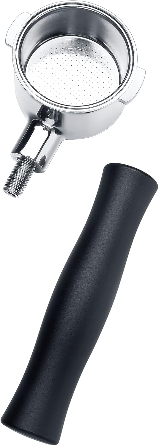 Normcore Siebträger ohne Boden, 51 mm, 2 Ohren, passend für Delonghi ECP3420/EC155/BCO430/EC260 mit