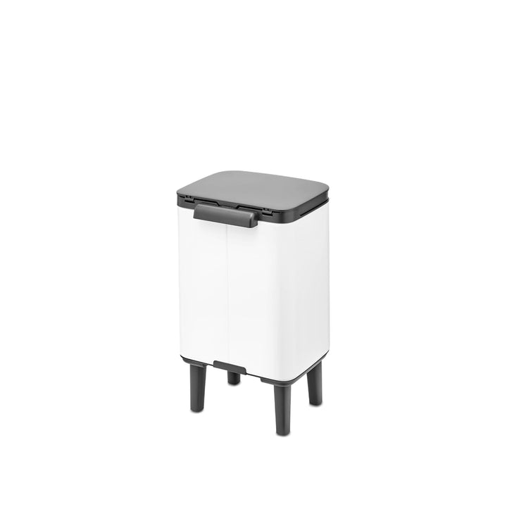 Brabantia - Mülleimer Bo Hi 4L mit Soft-Close-Deckel, herausnehmbarem Inneneimer und Transportgriff