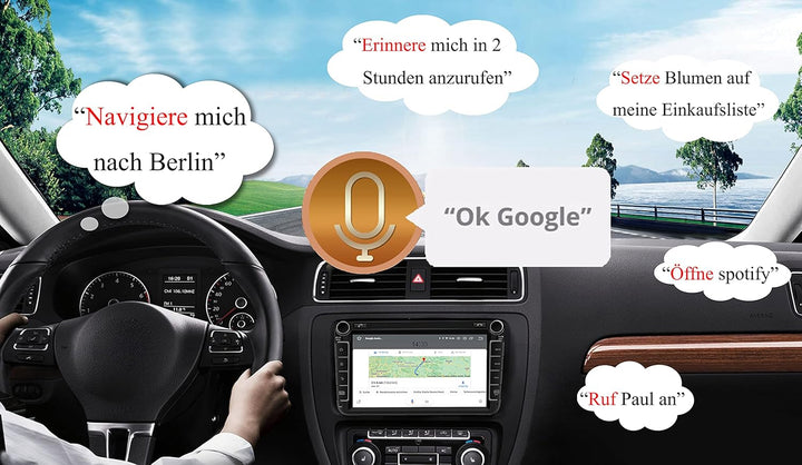 M.I.C. AV8V7-Pro Android 12 Autoradio mit navi Qualcomm Snapdragon 665 6G+128G Ersatz für VW Golf t5