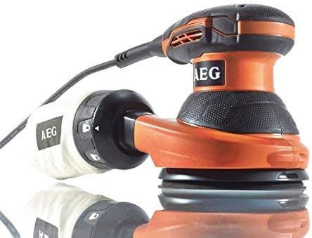 AEG 300 W Exzenterschleifer EX 125 ES, Schleiftellergrösse 125 mm, Kabel