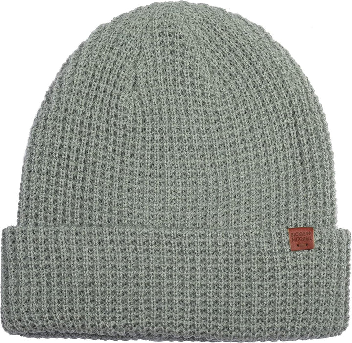 BICKLEY + MITCHELL Women's Waffle Structured Basic Womens 2015-01-11-55 Beanie Hat, Seagreen, One Si
