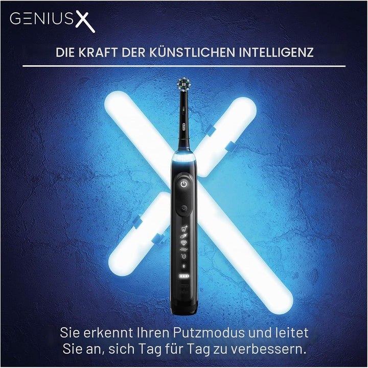 Oral-B Genius X Luxe Edition 20000 Midnight Black Elektrische Zahnbürste Oral-B Genius X 20000 Luxus