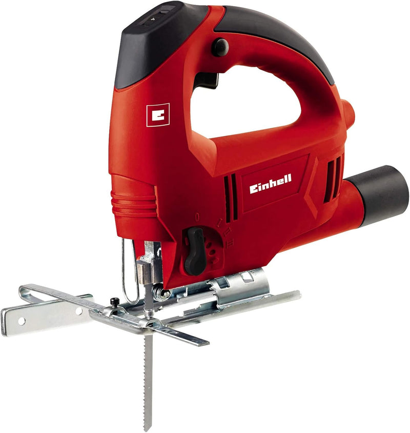 Einhell Stichsäge TC-JS 80 (600 W, max. 80 mm, 45° Schrägschnitt, Hubzahlregelung, 4-Stufen Pendelhu