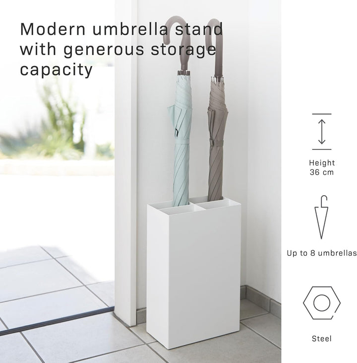 Umbrella Stand Wide - Smart - white Weiss, Weiss