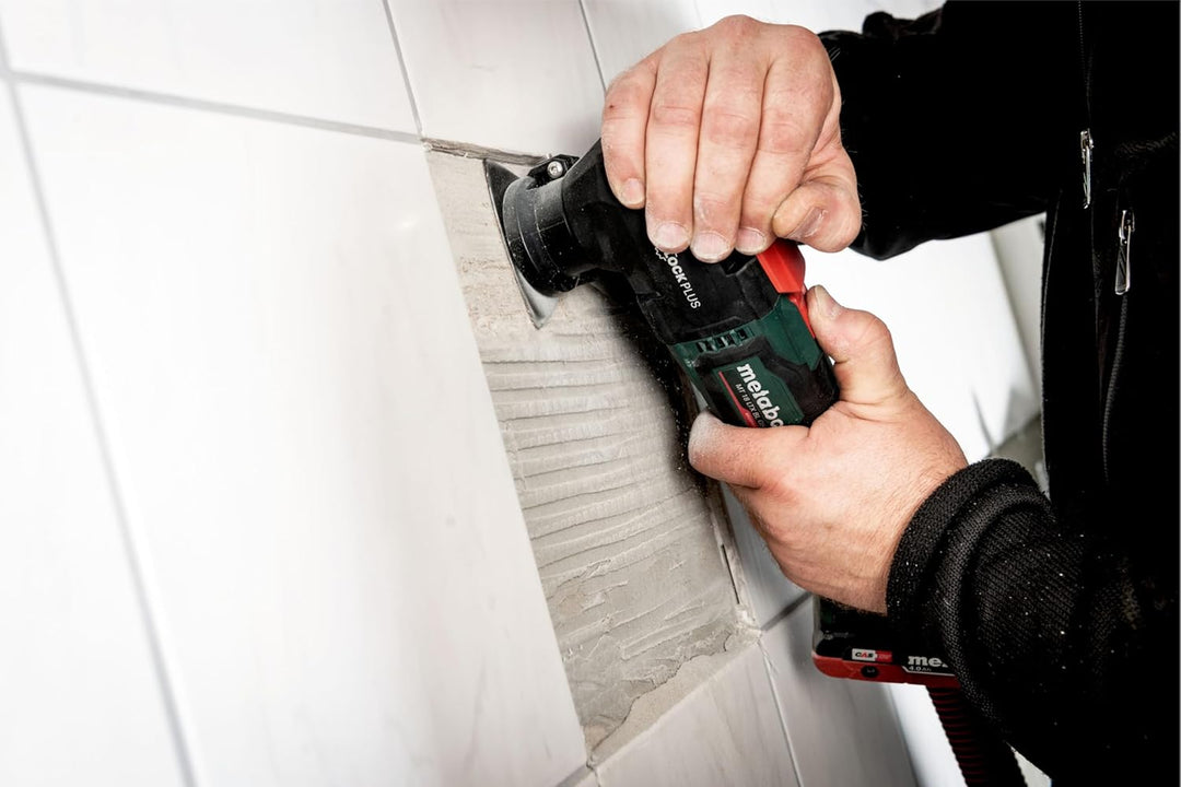 metabo Akku-Multitool MT 18 LTX BL QSL - 18V, CAS, 20.000/min Schwingzahl - Oszillierwerkzeug zum Sä