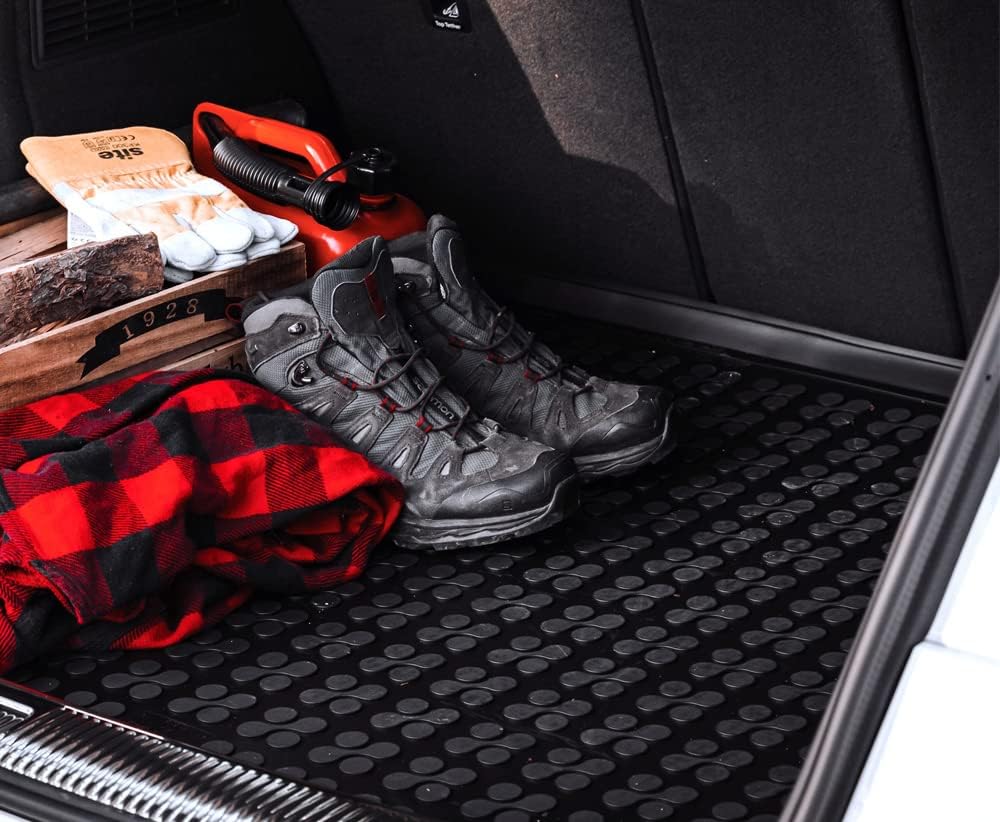 SMK Kofferraumwanne Kofferraummatte passt für SEAT Exeo 2008-2013 antirutschmatte Auto Kofferraum sc