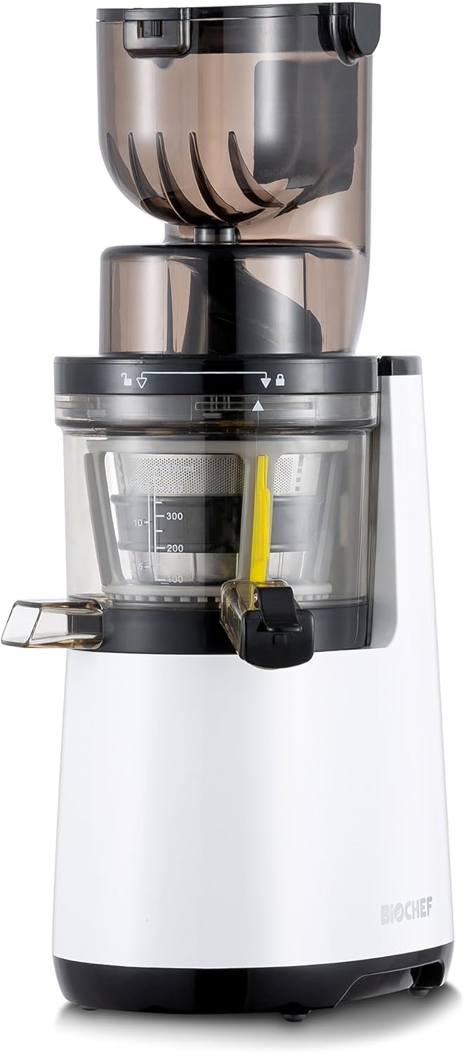 BioChef Atlas Whole Slow Juicer - Für ganze Früchte/Entsafter / 250W / mit dualem breitem Einfüllsys