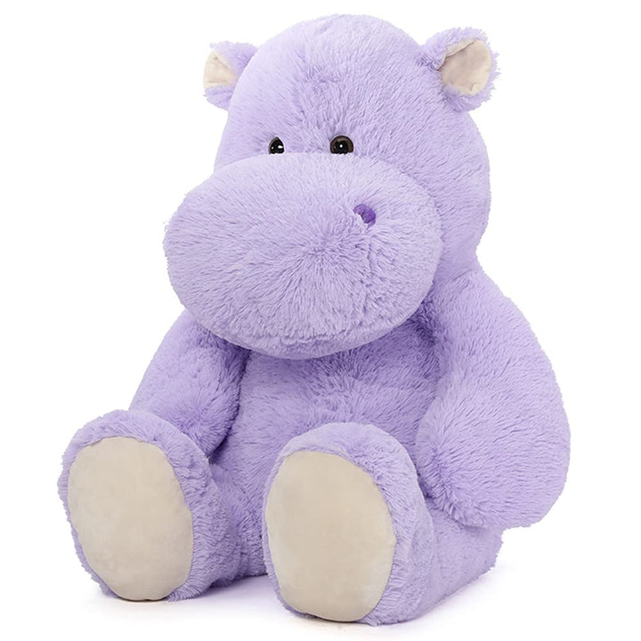 MorisMos Jumbo Plüsch Nilpferd Hippo, grosses Flusspferd Kuscheltier XXL, 90cm Riesen Nilpferd Plüsc