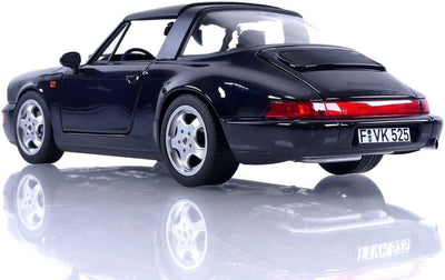 Norev kompatibel mit Porsche 911 (964) Carrera 4 Targa 1991 dunkelblau metallic Modellauto 1:18