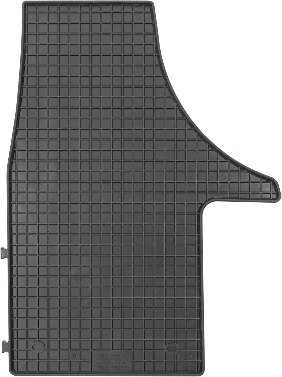 PETEX 68510 Gummimatten für passend für T5 ab 37742 / T6 ab 42156 Führerhaus 2-Sitzer Fussmatten sch