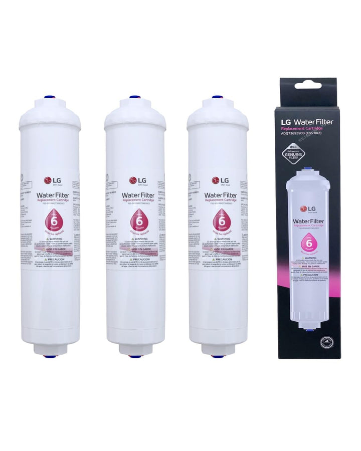 LG ADQ73693901 Ersatz-Kühlschrank-Wasserfilterkartusche (3 Stück)