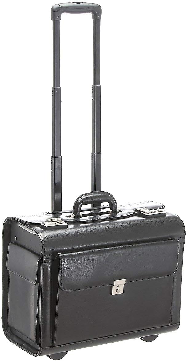 D&N Business Line Pilotenkoffer, 45 cm, 38L, schwarz