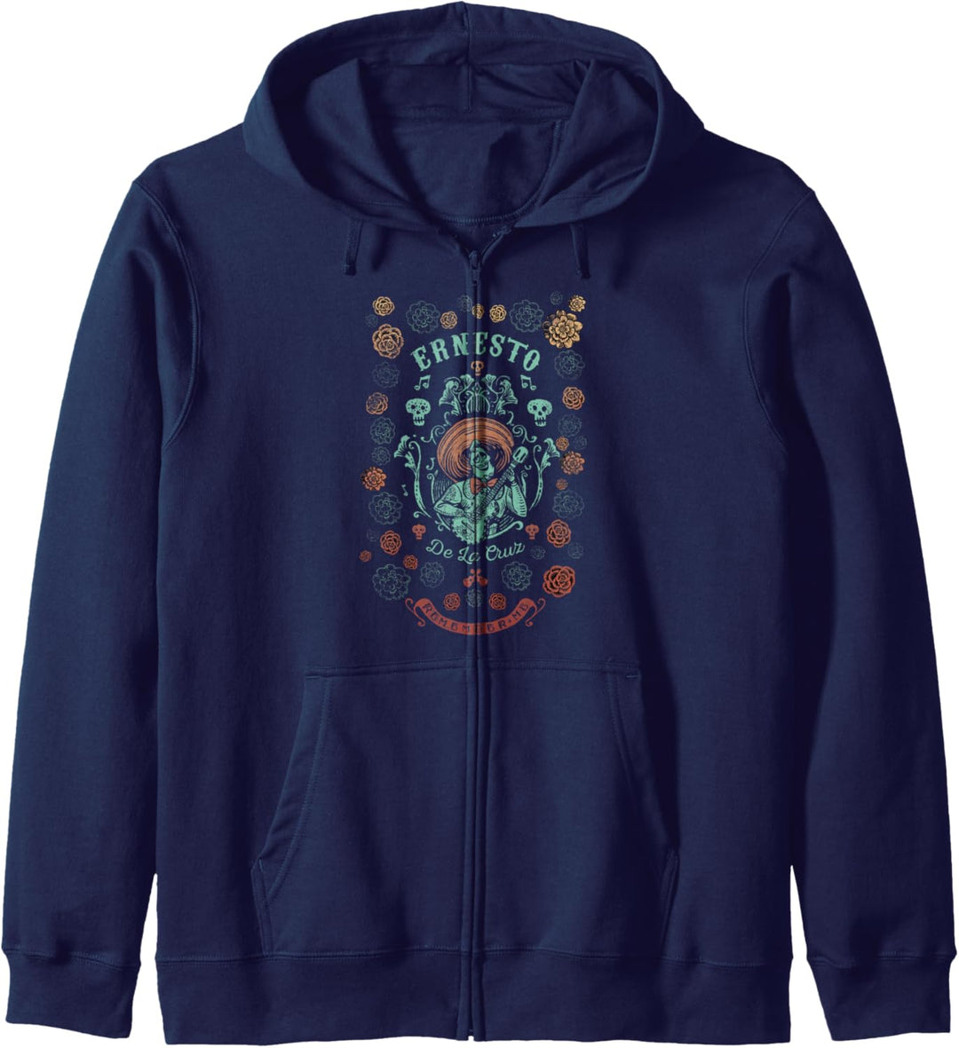 Disney Pixar Coco Ernesto Remember Me Floral Style Kapuzenjacke