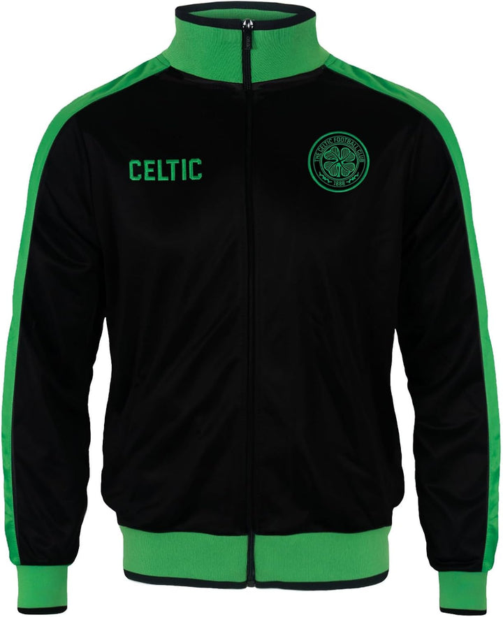 Celtic FC - Herren Trainingsjacke im Retro-Design - Offizielles Merchandise - Geschenk für Fussballf