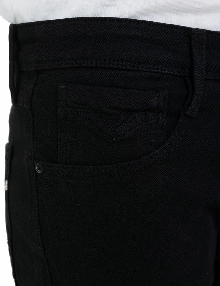 Replay Herren Jeans Anbass Slim-Fit mit Power Stretch 28W / 32L Black 098, 28W / 32L Black 098
