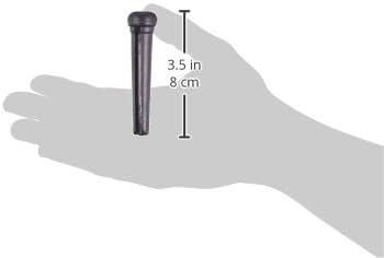 graph tech GT PP 2100 01 Tusq Bridge Pins (6-Stück) schwarz
