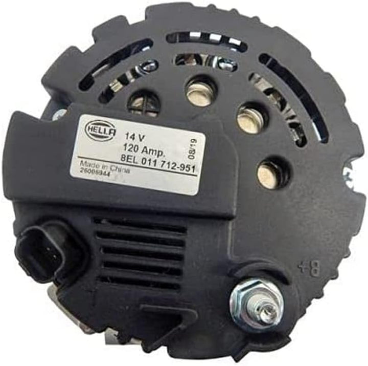 HELLA - Generator/Lichtmaschine - 14V - 120A - für u.a. Renault Scénic I Mpv (JA0/1_, FA0_) - 8EL 01