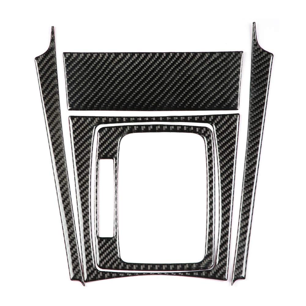 Schalttafelabdeckung, Carbon Auto Schaltpanel Verkleidung für W204 C Klasse 07-13 (Left Hand Drive)