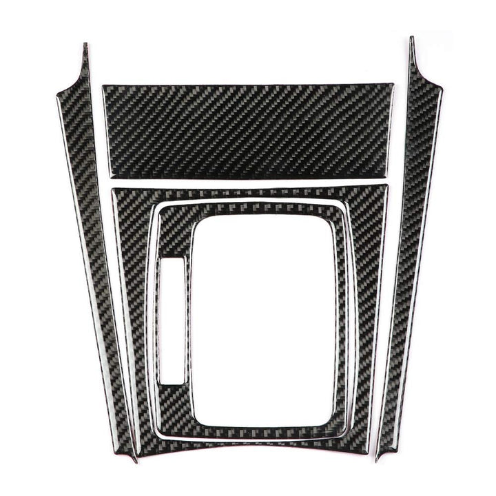 Schalttafelabdeckung, Carbon Auto Schaltpanel Verkleidung für W204 C Klasse 07-13 (Left Hand Drive)