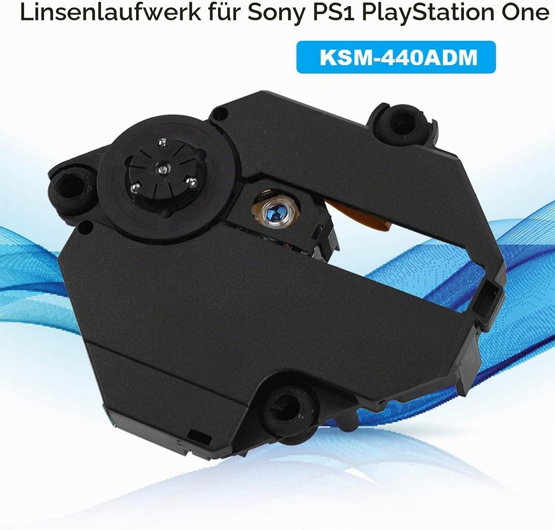 Agatige Objektiv-Reparaturteil für optisches Laufwerk KSM-440ADM, Disc Reader Lens Drive Module für