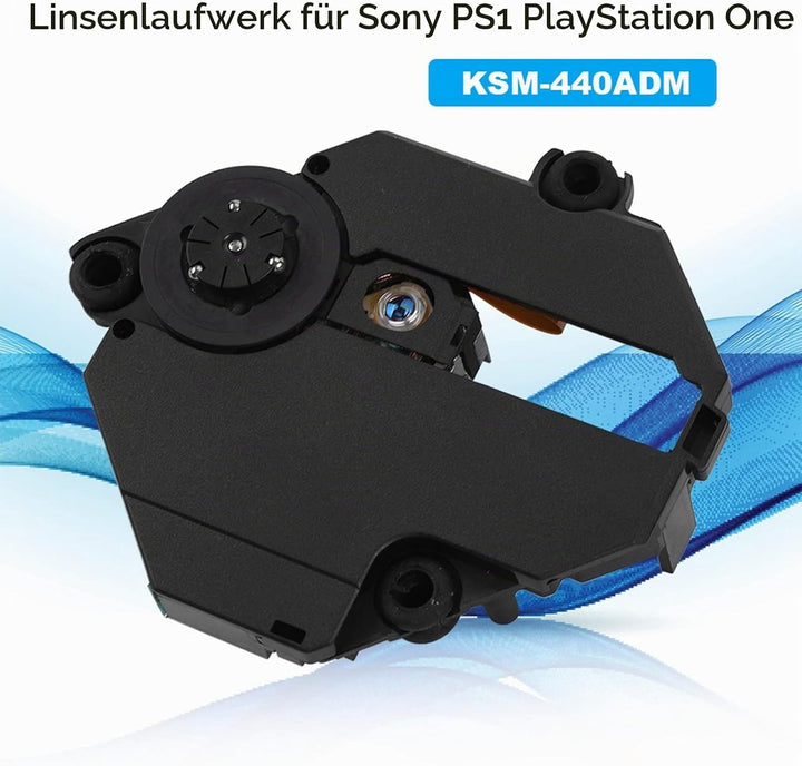 Agatige Objektiv-Reparaturteil für optisches Laufwerk KSM-440ADM, Disc Reader Lens Drive Module für