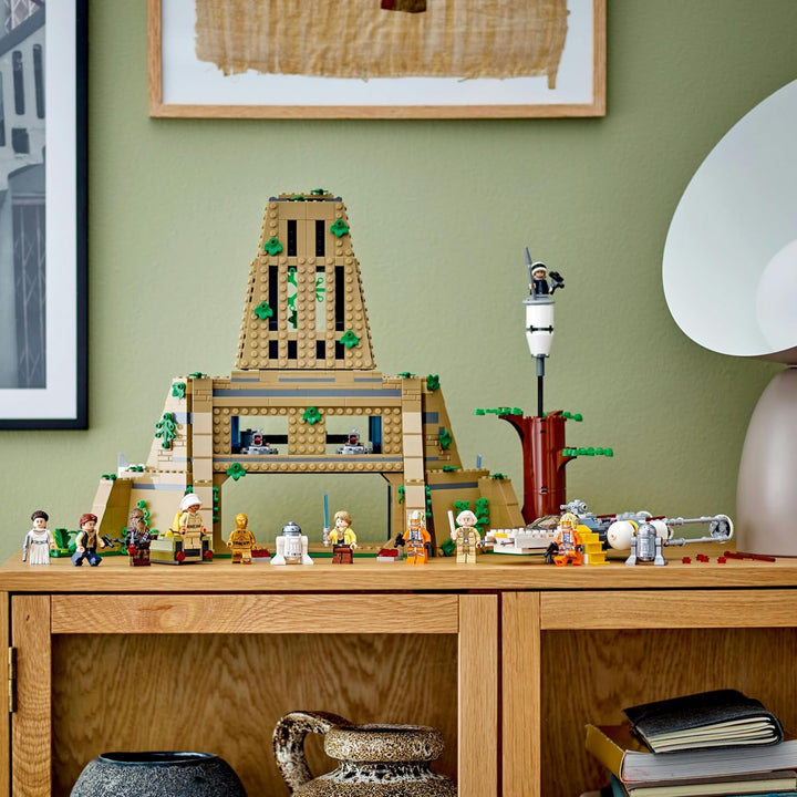 LEGO 75365 Star Wars: Eine Neue Hoffnung Rebellenbasis auf Yavin 4 mit 10 Minifiguren, darunter Luke