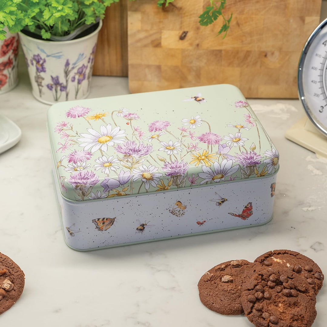 Wrendale Dose rechteckig Bee & Butterfly - 22cm