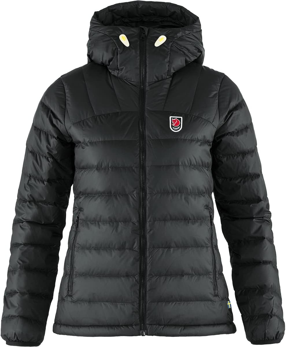 Fjällräven Damen Expedition Pack Down Hoodie W Jacket XL Schwarz, XL Schwarz