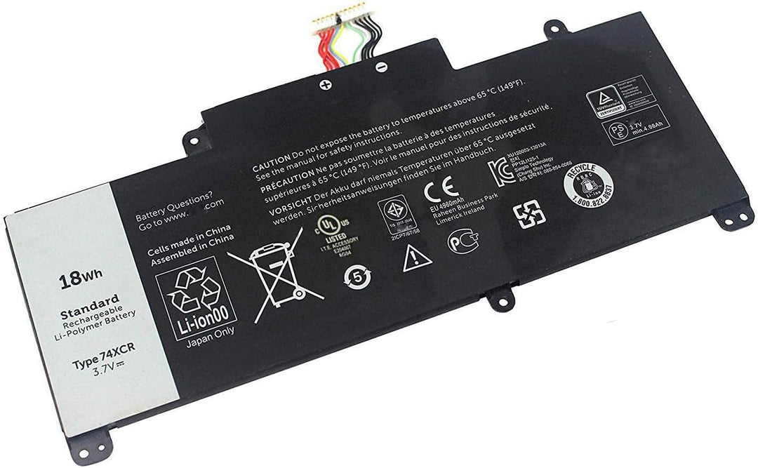74XCR VXGP6 074XCR X1M2Y 074XCR 0VXGP6 Laptop Batterie Ersatz für Dell Venue 8 Pro 5830 Tablet Serie
