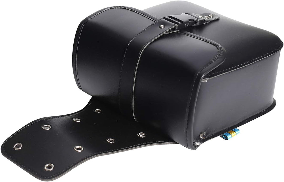 1 Paar Motorrad Satteltaschen Leder PU Wasserdichte abnehmba Werkzeugkasten Tankrucksack Motorrad Ma