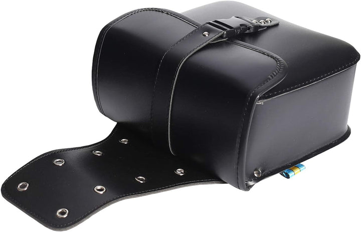 1 Paar Motorrad Satteltaschen Leder PU Wasserdichte abnehmba Werkzeugkasten Tankrucksack Motorrad Ma